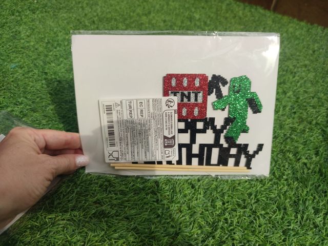 Pack decoración cumpleaños Minecraft