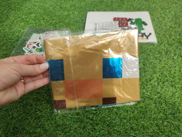 Pack decoración cumpleaños Minecraft