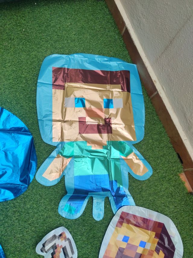 Pack decoración cumpleaños Minecraft