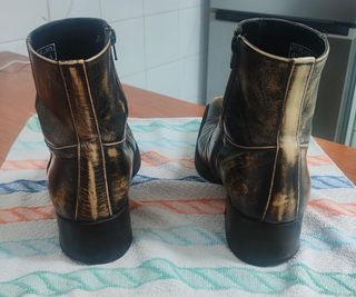 Botines Sendra - Piel marrón-negra
