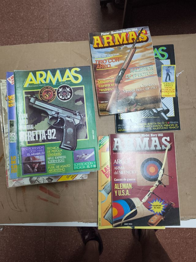 48 Revistas Armas Colección