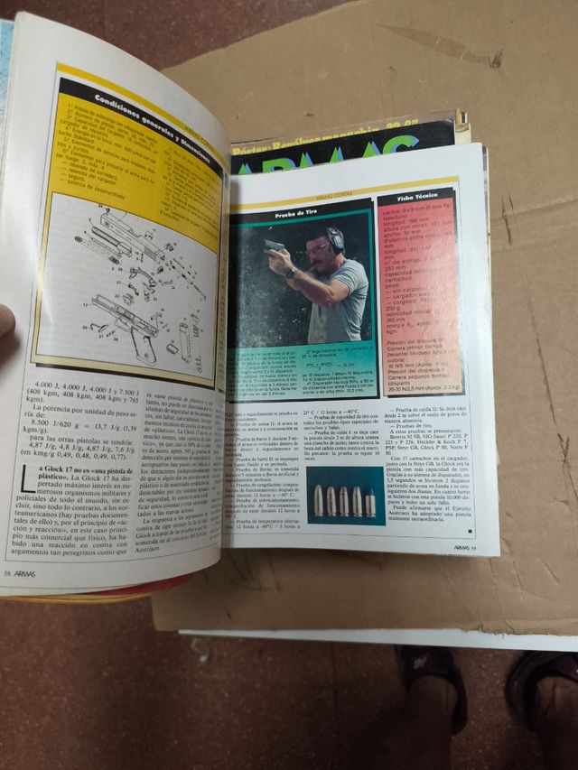 48 Revistas Armas Colección