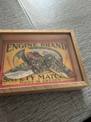 Piccolo gioco in legno vintage Svezia