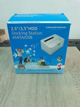 CONCEPTRONIC 2.5"/3.5" HDD Docking Station lector