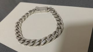 Pulsera Gucci plata - 21,5cm, 45 gr