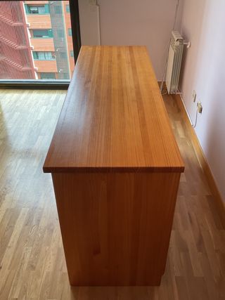 Cómoda madera maciza de pino 