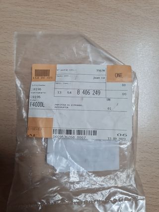 Sensor inyección BMW GS