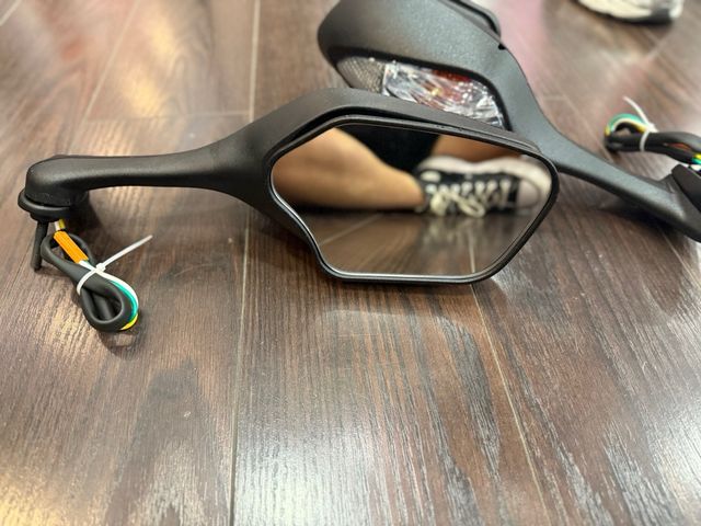 Espejos retrovisores moto LED