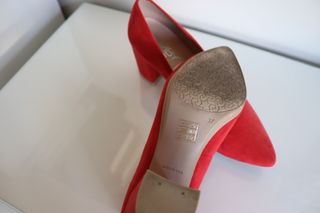 Tacones rojos Chamby -talla 38