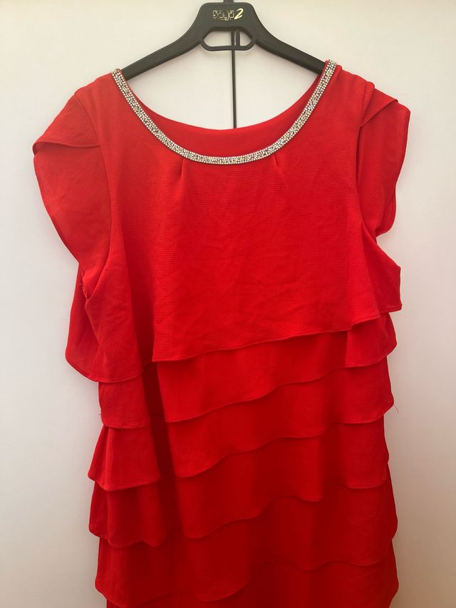 Precioso vestido rojo