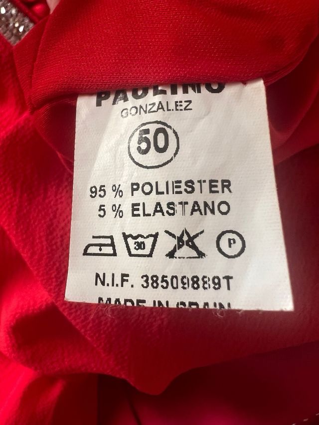 Precioso vestido rojo