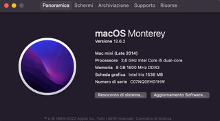 Mac Mini 2014 Apple - Nuovo