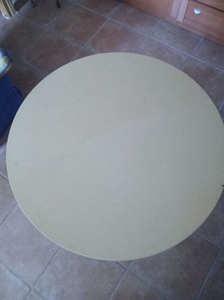 Mesa camilla redonda madera 60cm