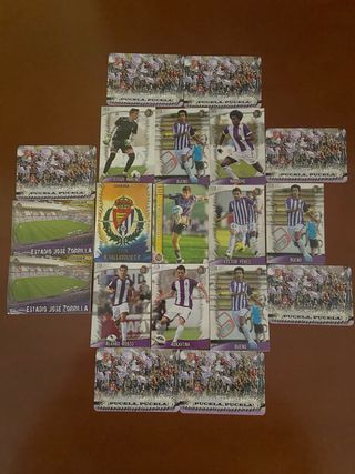 19 cartas Real Valladolid CF a 7 céntimos