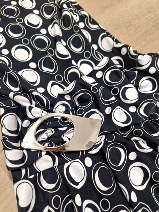 Abito Y2K bianco&nero, tg S-M