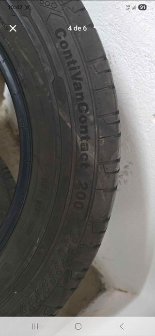 Neumáticos 205/65R16C Continental carga