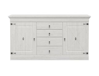 Muebles TV blancos de madera costo 1540€nuevo