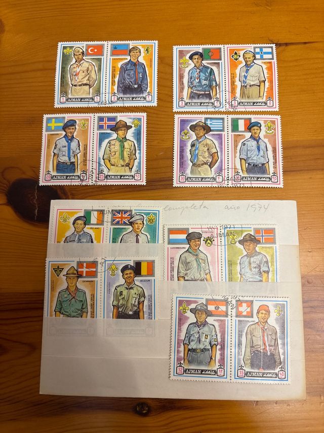 Sellos Europa Colección completa