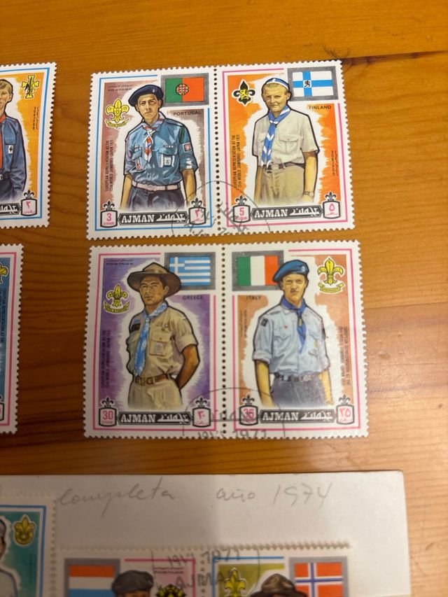 Sellos Europa Colección completa