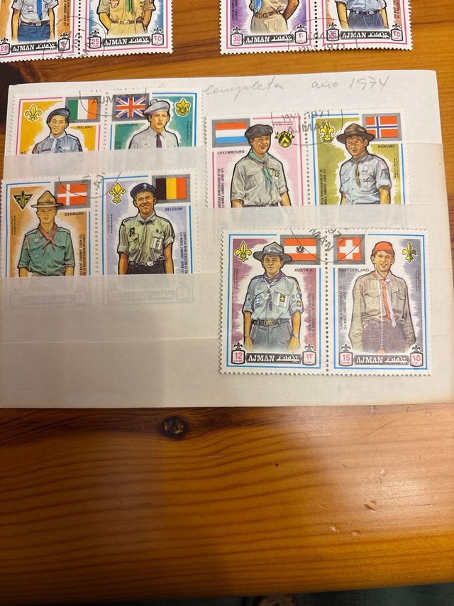 Sellos Europa Colección completa