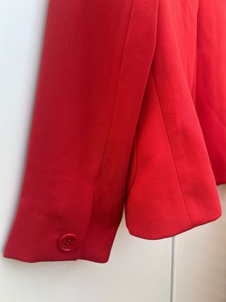 Chaqueta americana roja NUEVA