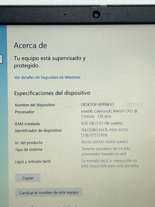 Lenovo IdeaPad 3 Celeron / 8GB / 128GB