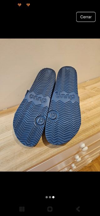 Chanclas DUUO azules