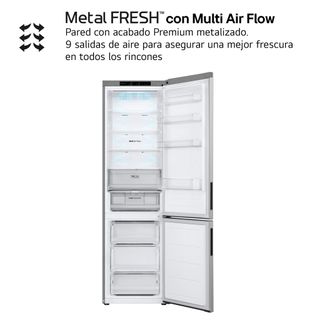 Refrigerador LG GBV22NCDPY - Inox
