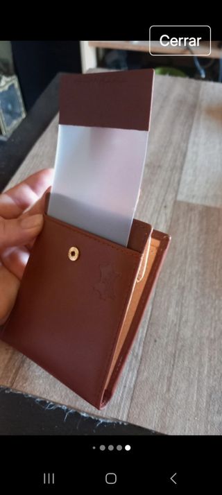 Cartera El Troquel marrón