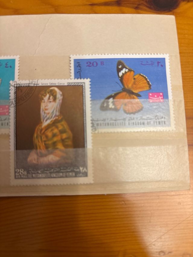 Sellos Yemen: 3 sellos antiguos