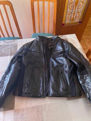 Chaqueta moto cuero Spidi
