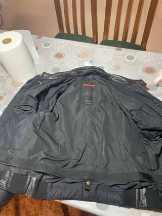 Chaqueta moto cuero Spidi