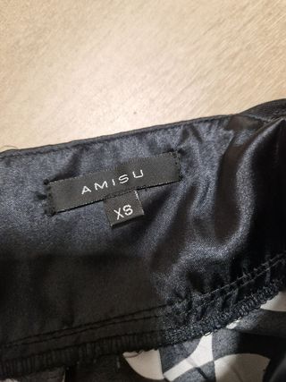 Abito Y2K bianco e nero Tg S