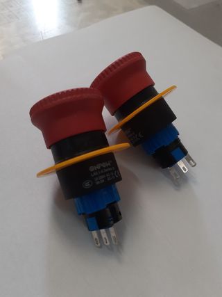 4 Pulsadores emergencia ONPOW