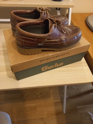 Zapatos náuticos Gorila marrón