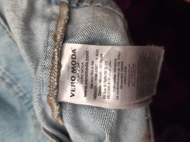 Chaqueta vaquera Vero Moda talla S