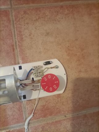 Estufa cuarzo pared