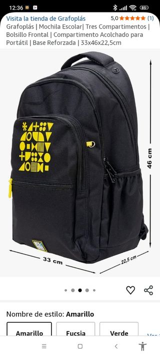 Mochila Bits&Bobs - Negra