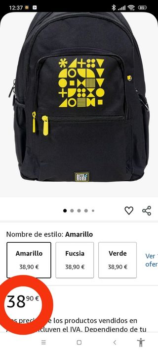 Mochila Bits&Bobs - Negra