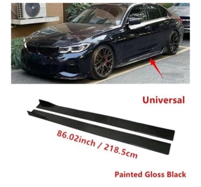 Alerón BMW y faldones Universales - Tuning