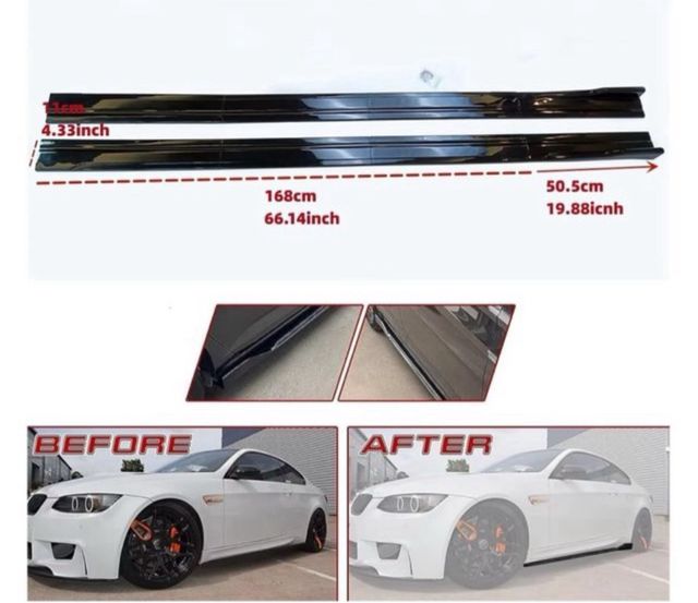 Alerón BMW y faldones Universales - Tuning