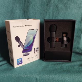 Microfone Lavalier Sem Fio