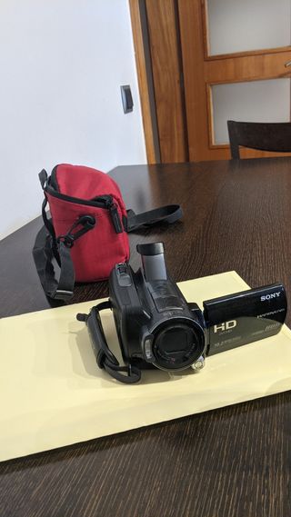 Sony Handycam videocámara negra