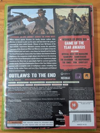 Red Dead Redemption GOTY Xbox 360