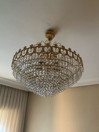 Lámpara Cristal Bohemia - Salón Dormitorio
