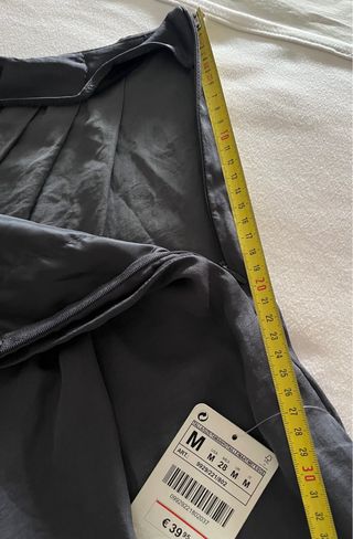 Pantalón seda Zara 