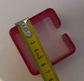 Brazalete Rojo con brillantes