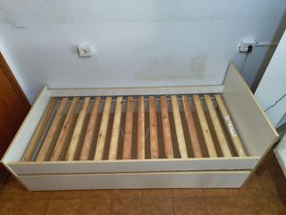 Cama nido IKEA VIHALS c/almacenamiento