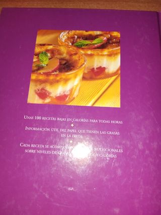 Cocina vegetariana baja en calorías. 