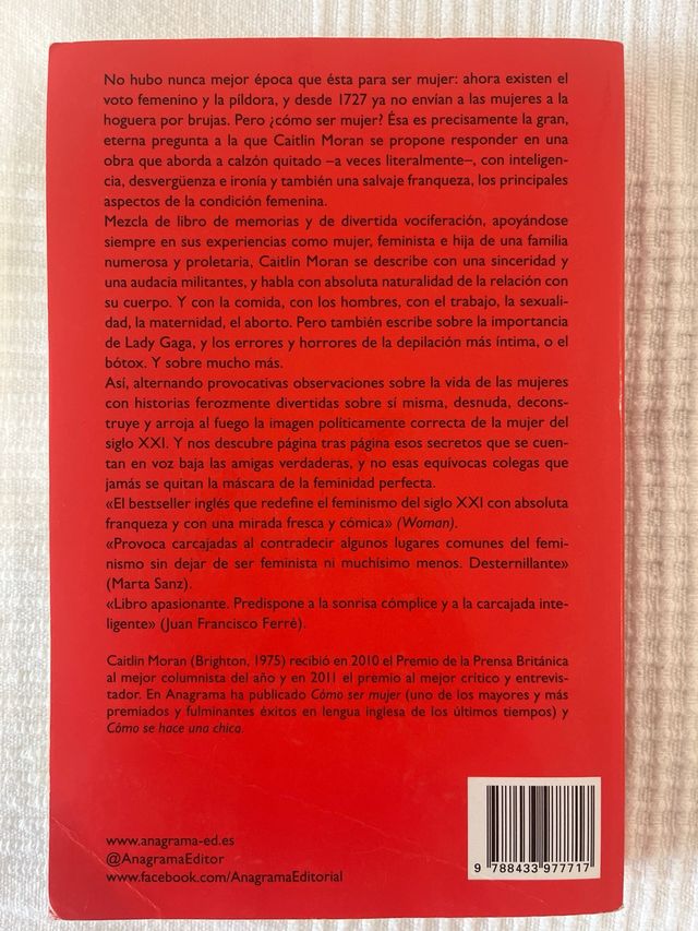 Cómo ser mujer (Spanish Edition)